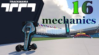 16 MECHANICS in TrackMania tutorials [upl. by Odrick239]