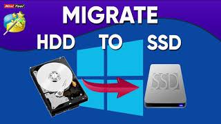 Migrate OS to SSDHDD  MiniTool Partition Wizard  Fastest Cloning Software [upl. by Huldah230]