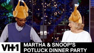 Best of Martha amp Snoops Host Moments  Season 1  Martha amp Snoops Potluck Dinner Party [upl. by Alliehs]