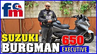 Suzuki Burgman 650 Executive  Review al detalle [upl. by Ahsaf]