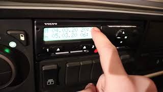 Trucker Jay in the UK Manual Entry the easy explanation Digital Tachograph [upl. by Reese561]