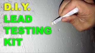 DIY LEAD TEST KIT  3M LEAD CHECK SWABS  INSTANT LEAD TEST [upl. by Llehsim310]