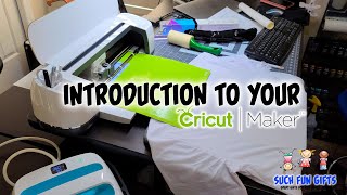 Best Introduction to Cricut Maker How To Make TShirts [upl. by Nolyarg]