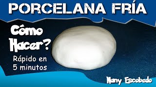 PORCELANA FRÍA FÁCIL Y RÁPIDO EN 5 MINUTOS [upl. by Benisch734]