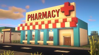 Pharmacy in Minecraft  Easy to build [upl. by Kipton]