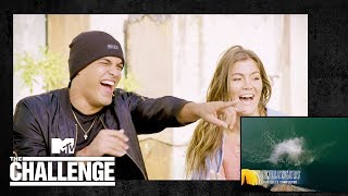 Challenge Reacts Surprising Moments  The Challenge Total Madness [upl. by Candi646]