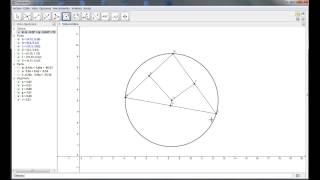 Baricentro circuncentro incentro y ortocentro con Geogebra [upl. by Susana]