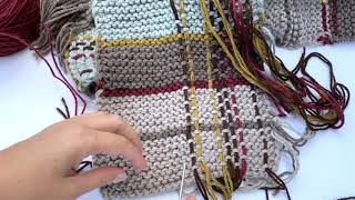 How To Make TartanPlaid Knitting [upl. by Guyer]