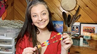 Beaded Lanyard Tutorial [upl. by Kristian281]