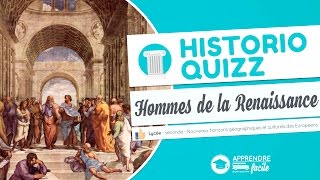 Quizz  Les hommes de la Renaissance [upl. by Sharleen540]