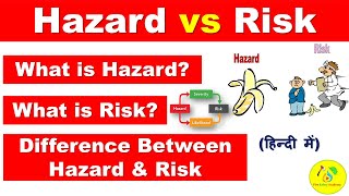 Hazard and Risk in Hindi  Whats the difference  Fire Safety Academy [upl. by Maggy]