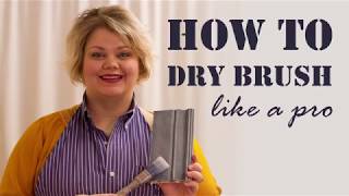 HOW TO DRY BRUSH LIKE A PRO [upl. by Gawlas630]