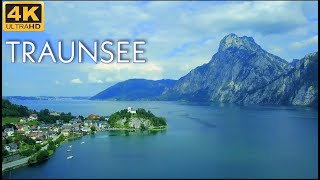 Traunsee Traunstein Gmunden Austria 4k UHD [upl. by Galliett468]