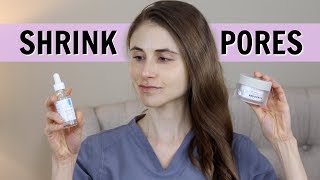 SHRINK YOUR PORES TIPS FROM A DERMATOLOGIST DR DRAY [upl. by Sielen105]