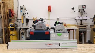 Track Saw Showdown Bosch vs Festool [upl. by La458]