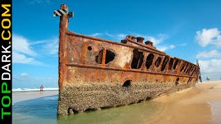 13 Barcos Abandonados Más Increíbles del Mundo  TOPDARKCOM [upl. by Tterag]