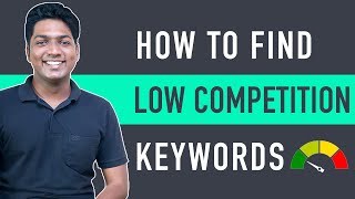 How to Find Low Competition Keywords with High Traffic [upl. by Pozzy]