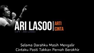 Ari Lasso  Arti Cinta  Lirik [upl. by Alan]