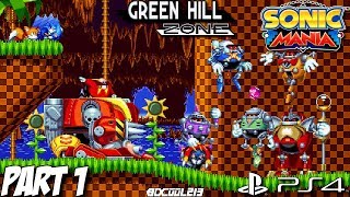 Sonic Mania Plus Encore Mode DLC Gameplay Walkthrough Part 5  Press Garden Zone  PS4 Lets Play [upl. by Assirahs]