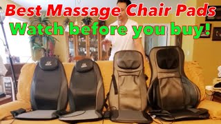 BEST MASSAGE SEAT CHAIR CUSHION PADS  PRO amp CONS Which is Best for You [upl. by Giefer762]