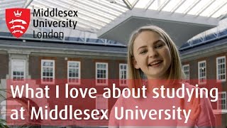 What I Love About Studying  Middlesex University [upl. by Thedrick]