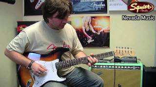 Squier Bullet Stratocaster Demo [upl. by Einolem926]