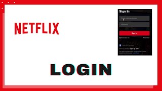 How to Login Netflix Account Sign In to Netflix  Netflix Sign In  Netflix Login [upl. by Millburn]