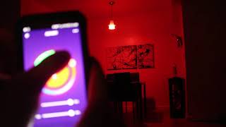 How To SetupInstall a Wifi Smart Led Light Bulb Dimmable RGB From Amazon Using Smart Life App [upl. by Nakah337]