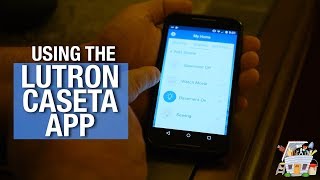 How to use Lutron Caseta App  HANDYGUYS TV [upl. by Nosnevets]