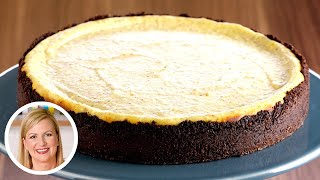 Professional Baker Teaches You How To Make BISCOTTI CHESECAKE [upl. by Siraved70]