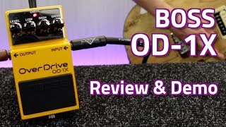 Boss OD1X vs OD3  Review Demo amp Comparison [upl. by Collie38]