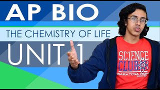 AP Biology Unit 1 Review The Chemistry of Life [upl. by Ciredec]