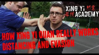 How Xing Yi Quan Really Works Distancing and Evasion Xingyiquan  Hsing I Chuan [upl. by Aynad]