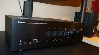 Yamaha AS801 Integrated Amplifier Review [upl. by Adnesor]