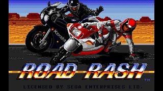 Mega Drive Longplay 247 Road Rash [upl. by Bardo]