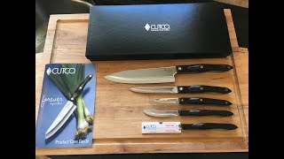 Costco Demo Cutco Cutlery [upl. by Eeluj]