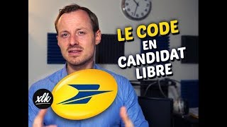 Le CODE en candidat libre à La Poste ça se passe comment   Axelek [upl. by Ytsirhk]