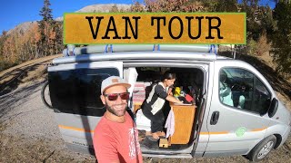 Van tour  Ecco come abbiamo camperizzato questo minivan per girare lEuropa [upl. by Debbi572]