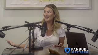 Amanda Balionis Interview Her dream broadcast team favorite course on Tour [upl. by Assiled233]