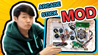 Arcade Fight Stick Mod Beginner Guide Sanwa Buttons [upl. by Alket]