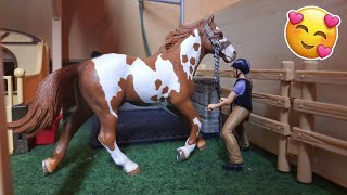 4 Reiterferien auf dem Grünwaldhof 2020 🐴 Eine kleine Reitstunde 🥰 Schleich Serie  Nonnilove [upl. by Jake926]