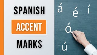 Spanish ACCENT MARKS 🇪🇸 Meaning  Pronunciation [upl. by Backer]