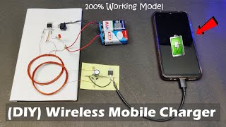 How to make Wireless Mobile Charger [upl. by Ainotal]