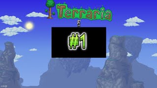 Lets Play Terraria Part 1 [upl. by Ainesy]