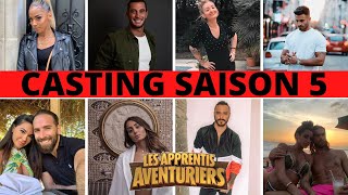 CASTING Les Apprentis Aventuriers 5  Qui sont les candidats  Aqababe dévoile le casting [upl. by Susan]