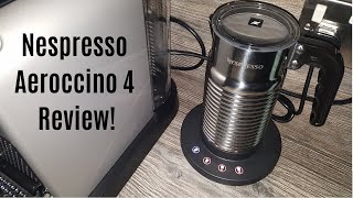 Nespresso Aeroccino 4 Milk Frother Review  Worth upgrading from the Aeroccino 3 [upl. by Skier194]