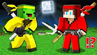 How Mikey and JJ Became a NINJAS   Minecraft Maizen [upl. by Nations]