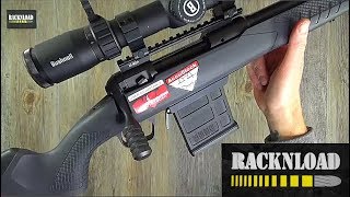 Savage 110 Tactical FULL RACKNLOAD REVIEW [upl. by Madelena]