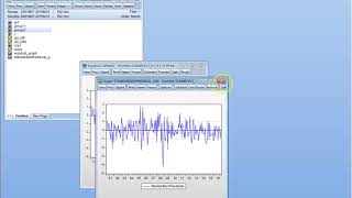 Residual diagnostics  Eviews [upl. by Nnek]