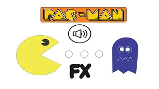 PacMan Sound Effects [upl. by Ihsakat]